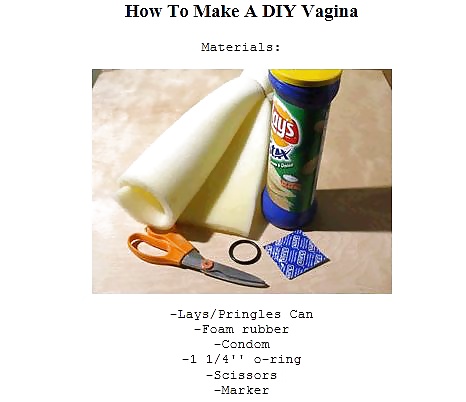 Come fare una vagina diy
 #31868298