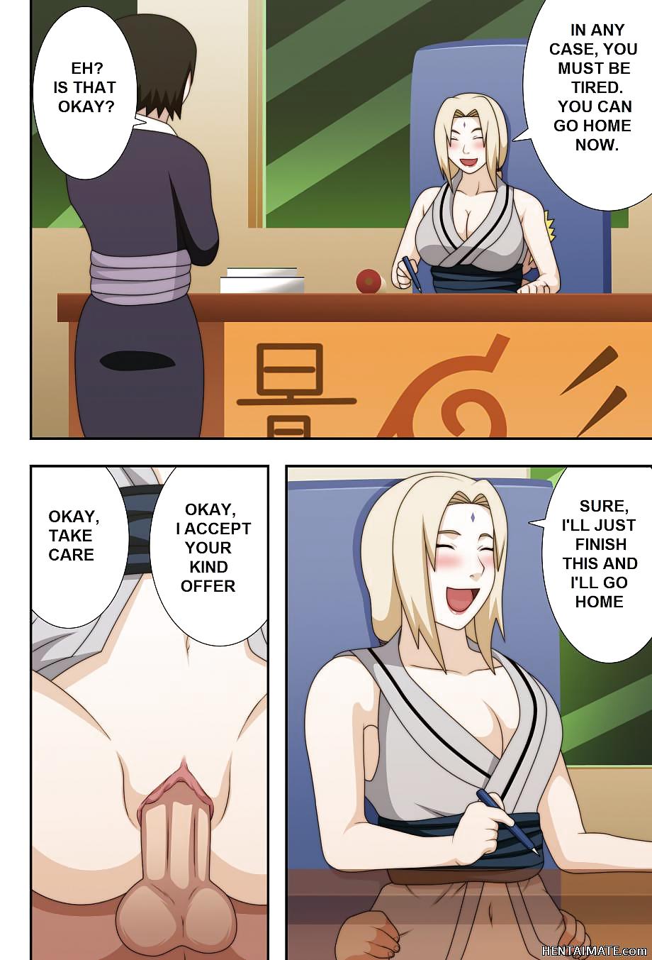 Tsunade and Naruto doujin #37564801