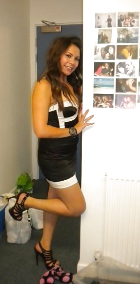 My sexy British UK Chav friend with sexy feet in heels #26936098