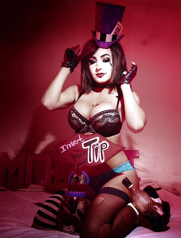 Cosplay # 1: Jessica Als Verrückt Moxxi Von Grenzländern #24231316