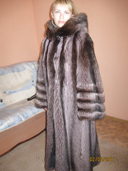 Super raccoon fur coats #31837859