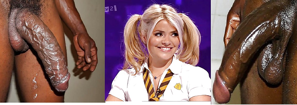 Holly willoughby, black cock  #24815919