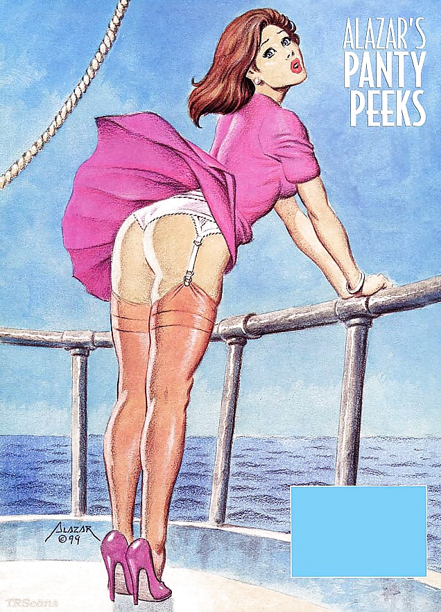 Alazar Panty peeks
 #24180959