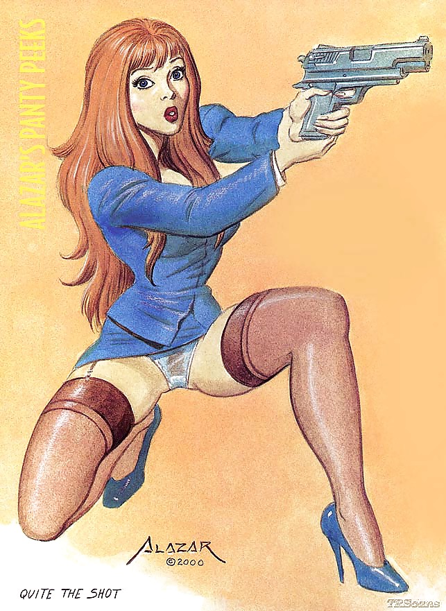 Alazar Panty peeks
 #24180988