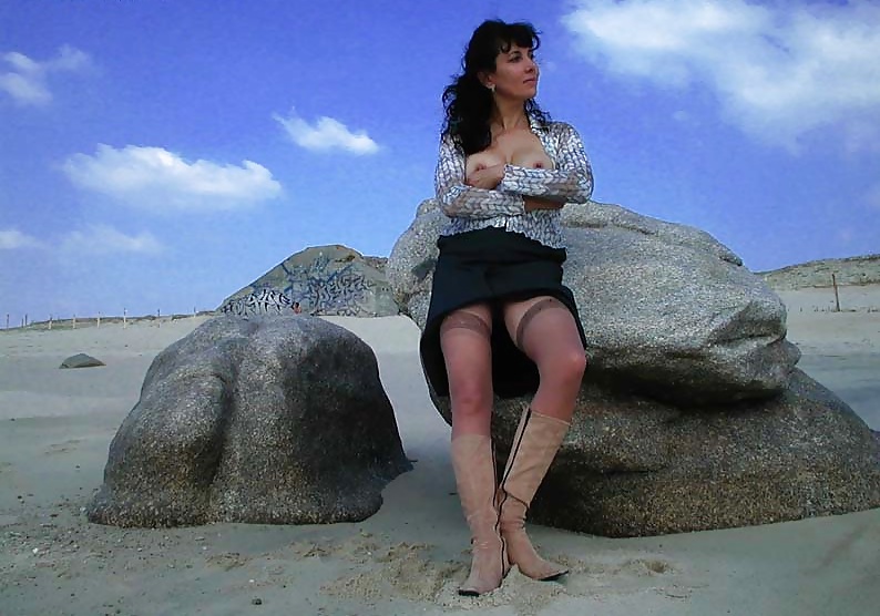 Nadine Français Sur La Plage 2003 Clignotant #27163150