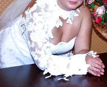 My wife's tits in wedding dress. #37081295