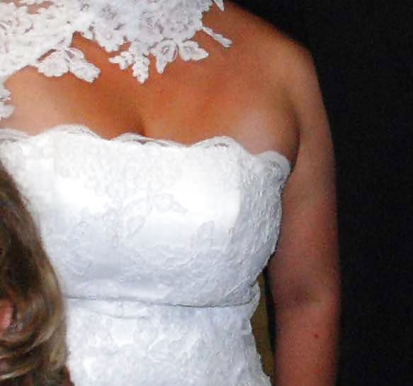 My wife's tits in wedding dress. #37081300