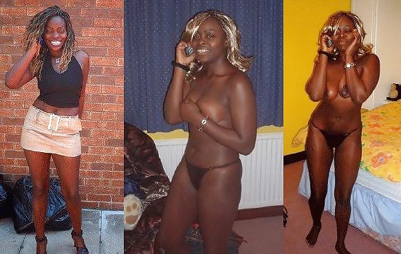 Clothed and Nude 10   Ebony Women  #39562828