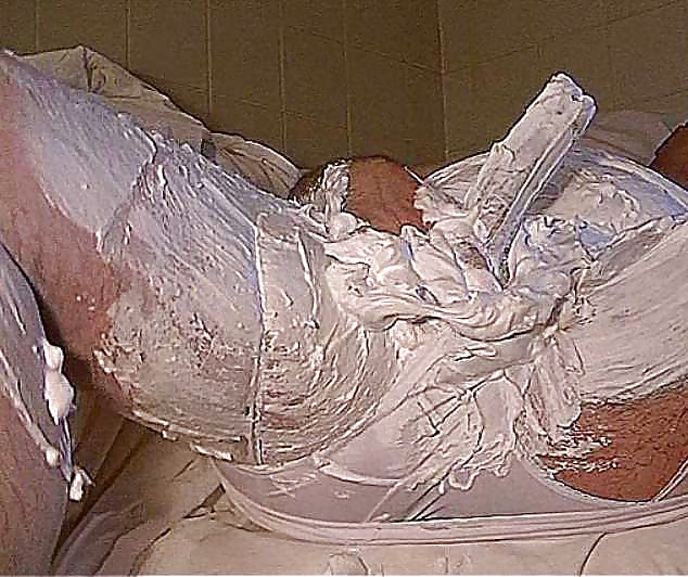 Kinky Shaving foam wanking #27886092