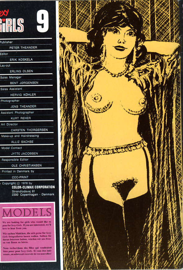 Sexy girls #9 - 1976 mag
 #24240838