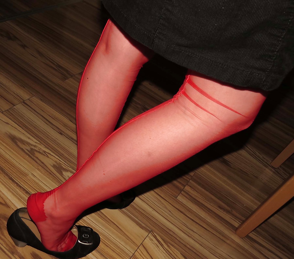 Rojo rht nylons and heels
 #26097647