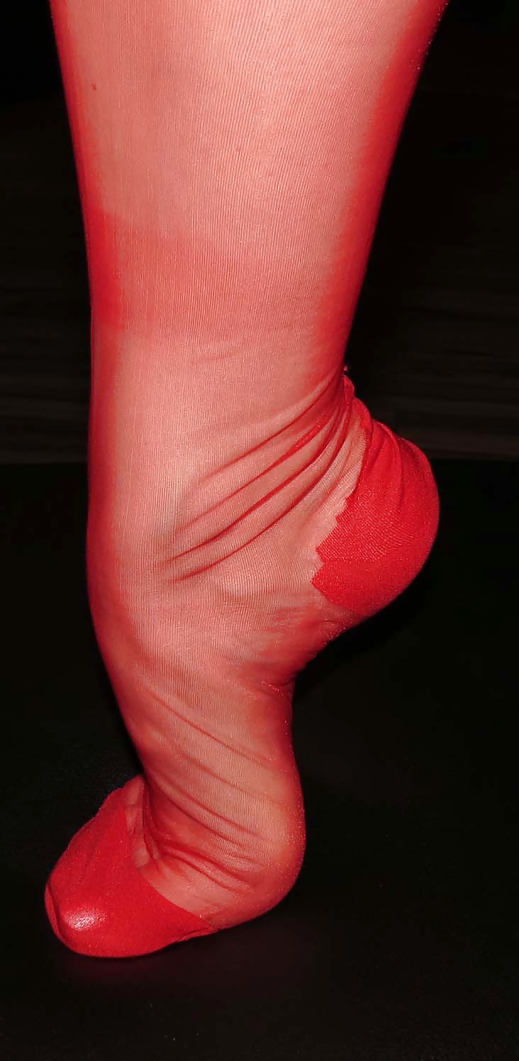 Rojo rht nylons and heels
 #26097715