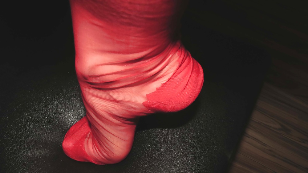 Red RHT Nylons and Heels #26097733