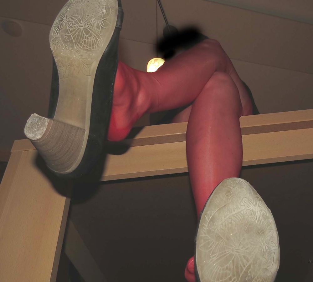 Rojo rht nylons and heels
 #26097860
