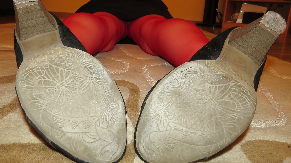 Rojo rht nylons and heels
 #26097921