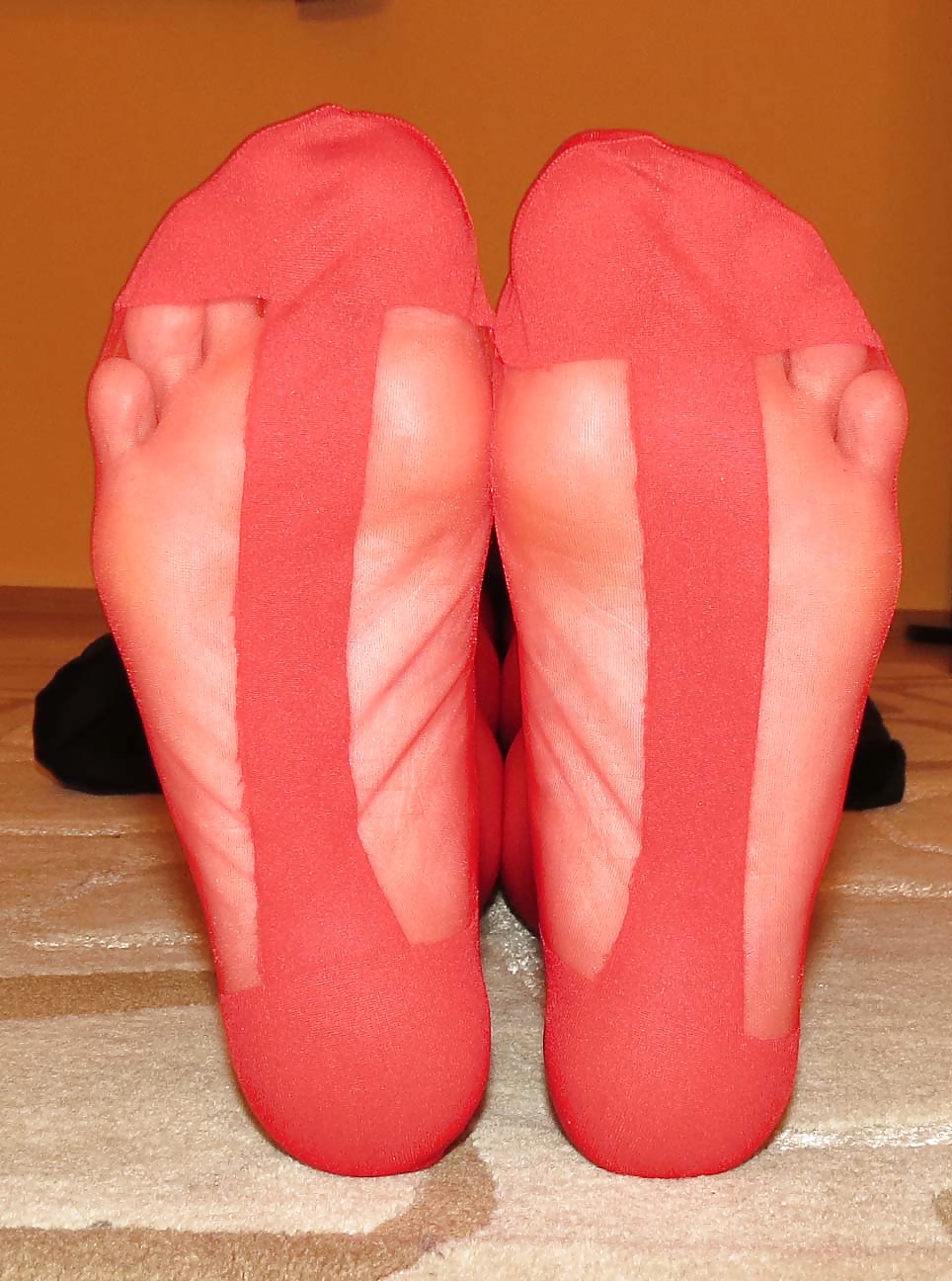 Rojo rht nylons and heels
 #26098038