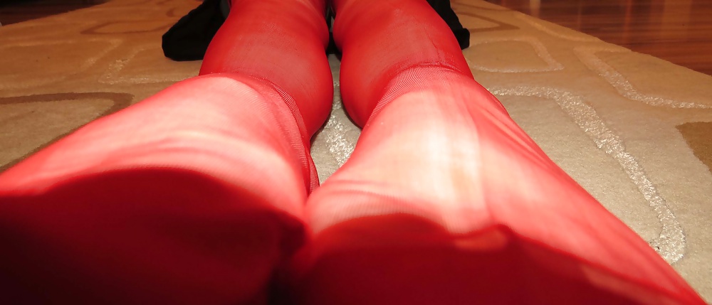 Rojo rht nylons and heels
 #26098059
