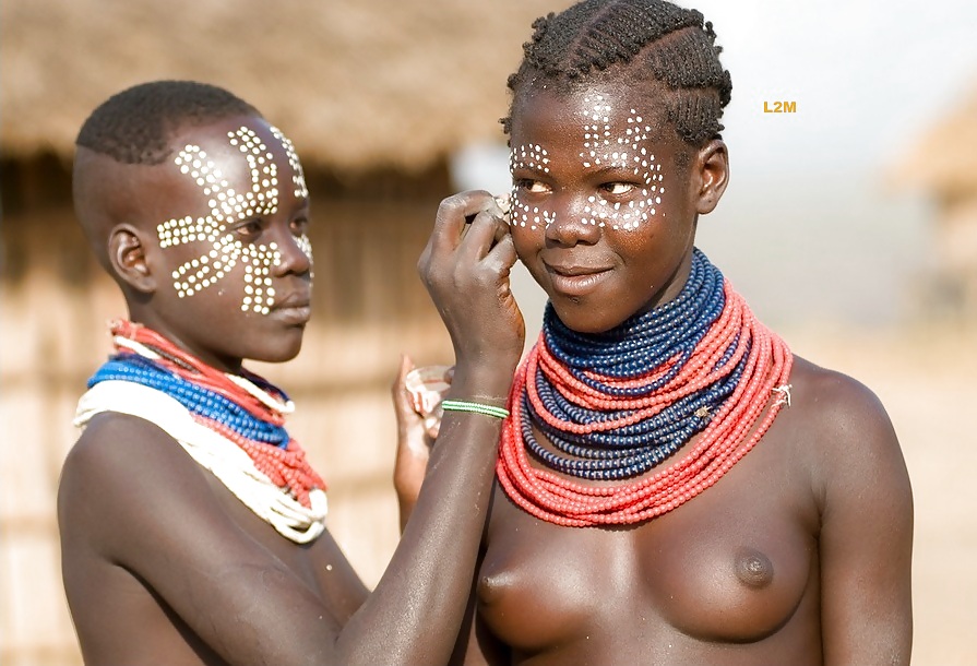 Exotic African Tribal Beauties  #23490612