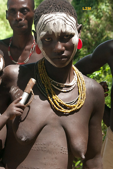 Exotic African Tribal Beauties  #23490634