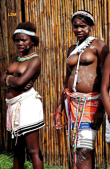 エキゾチックなアフリカの部族の美しさ 
 #23490814