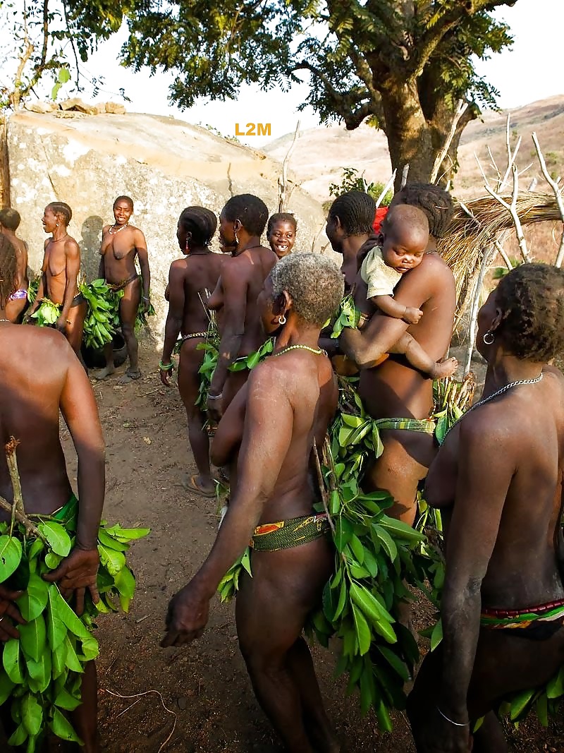 Exóticas bellezas tribales africanas 
 #23491388