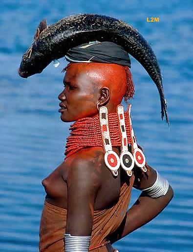 Exóticas bellezas tribales africanas 
 #23491422
