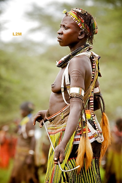 Exóticas bellezas tribales africanas 
 #23491452