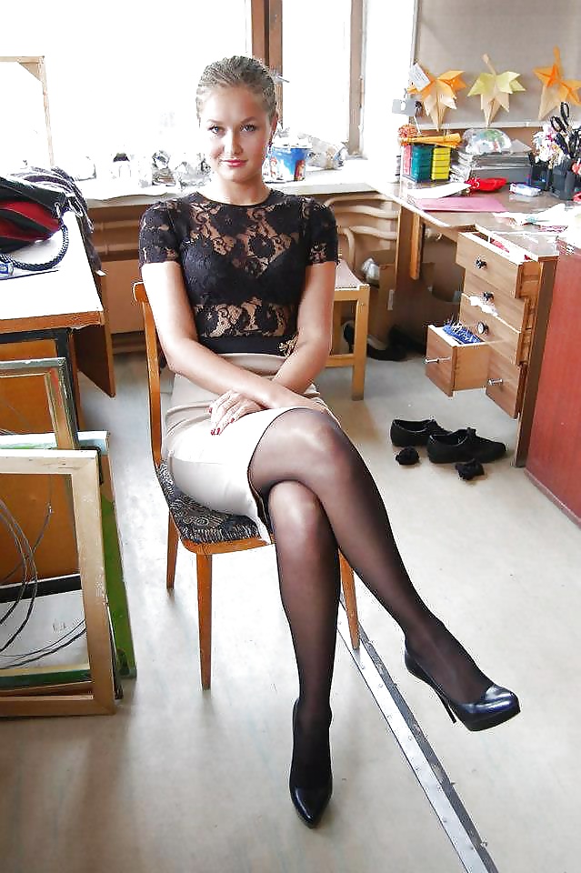 She's Soo Sexy In Pantyhose!! #33585122