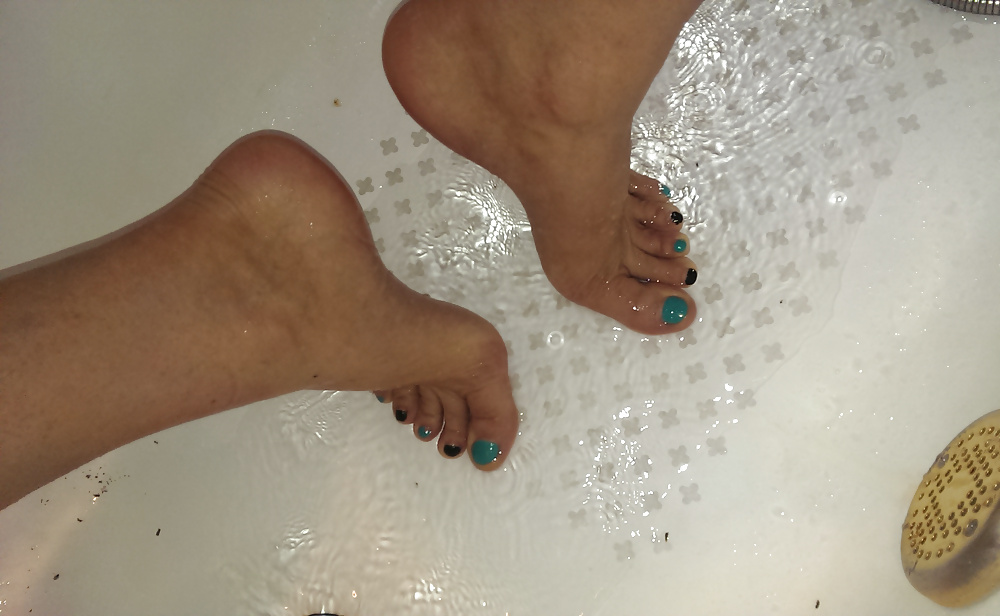 Soapy Toes Big Clit Hairy,Black n Green Session #30223505