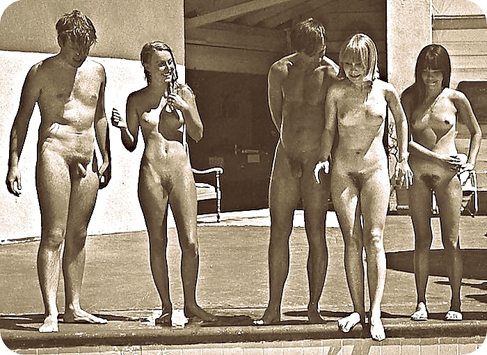 Vecchie foto dal 1930 nudista e naturista
 #40281445