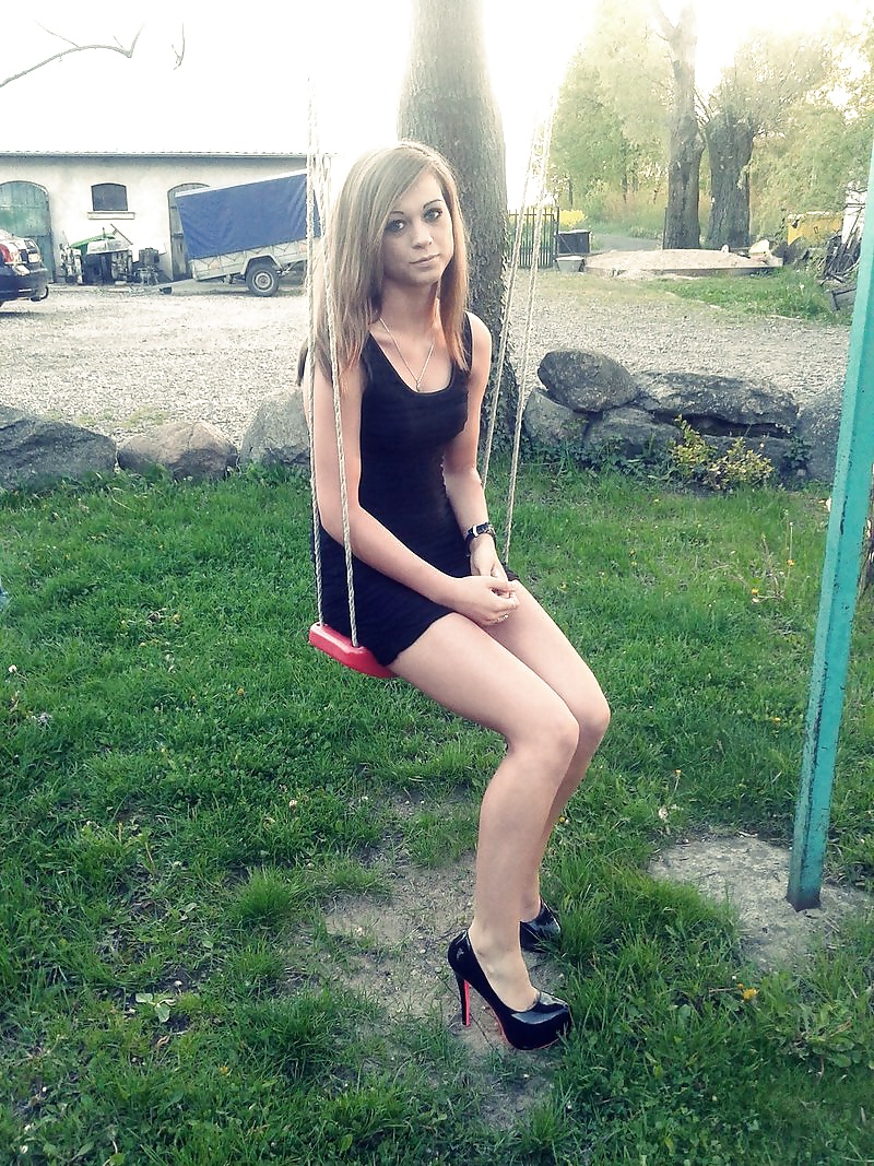 Polieren High Heels Mädchen #38959779