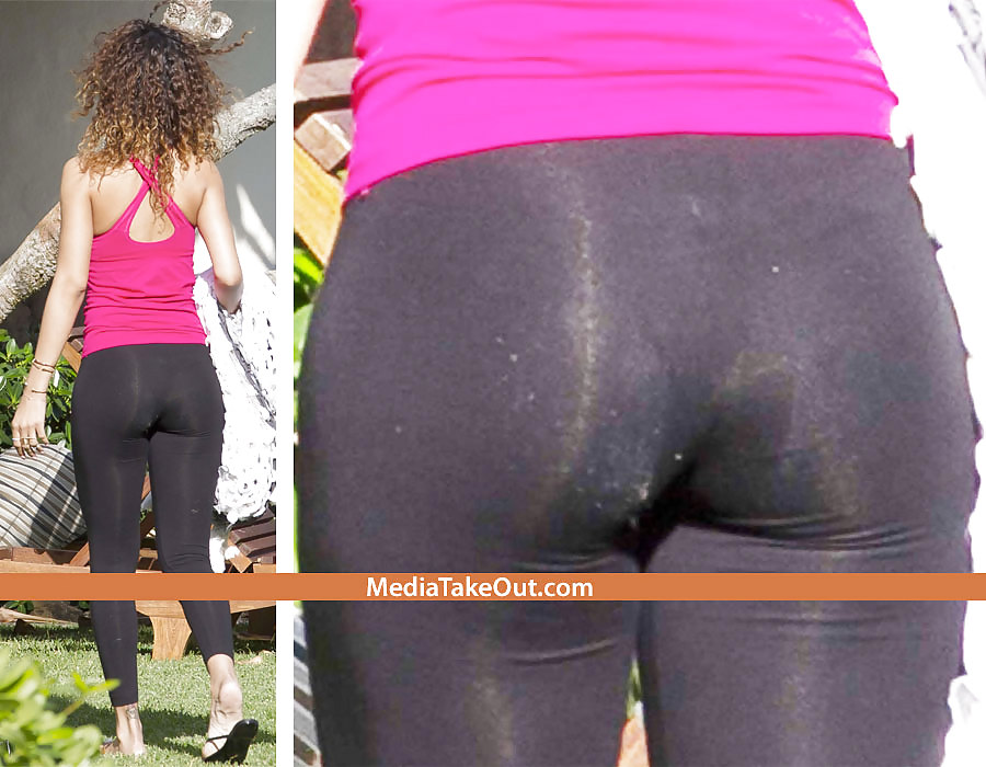 Celeb Yoga Pants #34336391