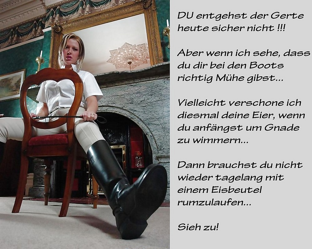 Femdom captions german part 46 #23917667