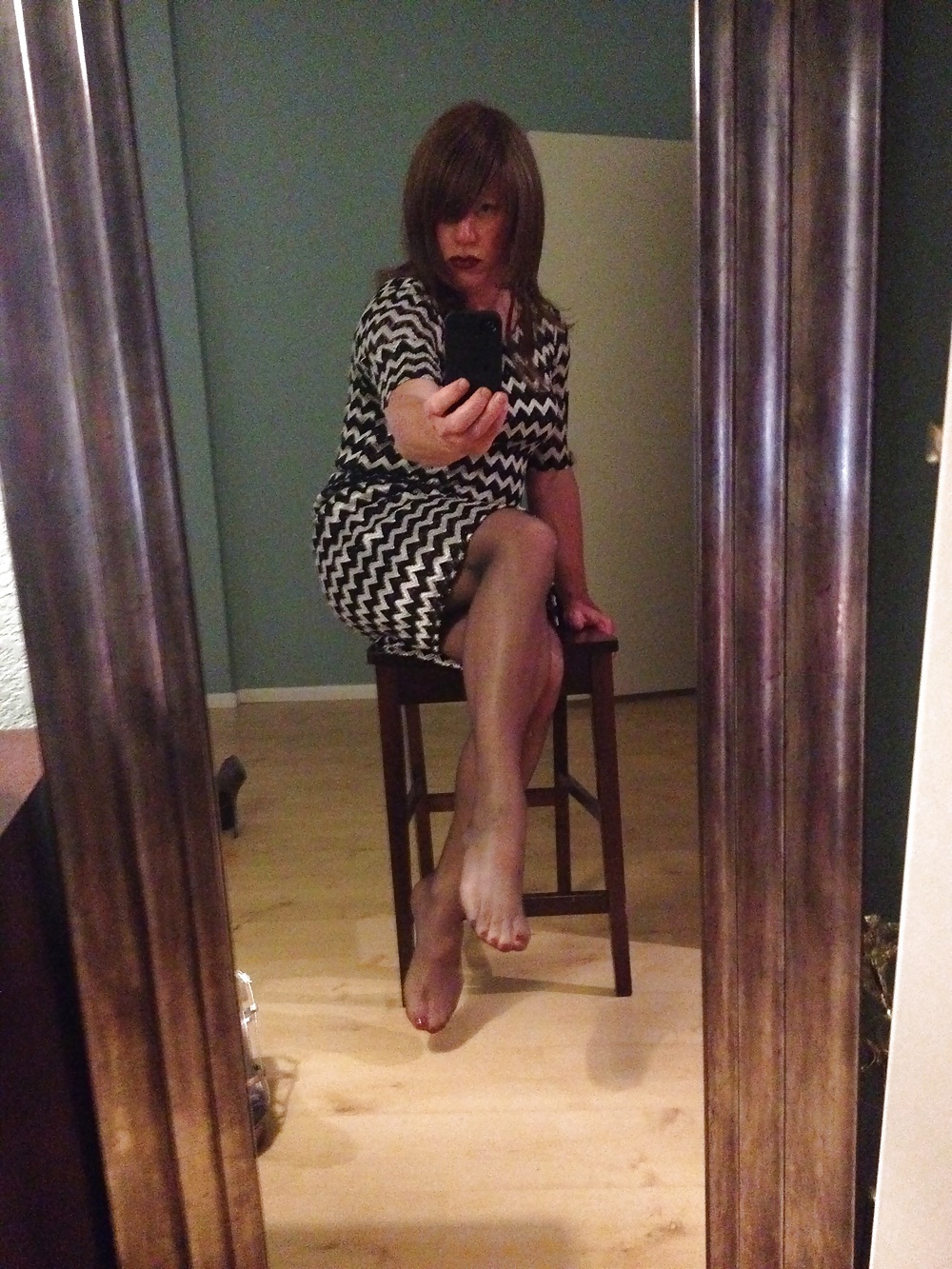 New dress and heels