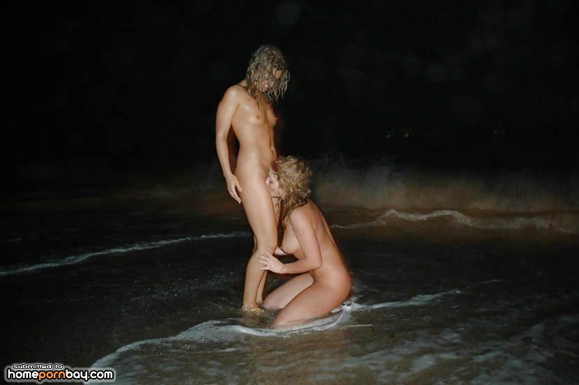 Nude lesbians in the ocean #28821559