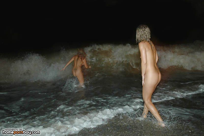 Nude lesbians in the ocean #28821567