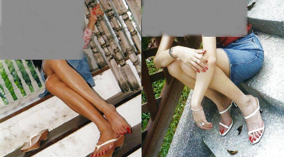 Asian chicks with long nails and long toenails 2 #35648086