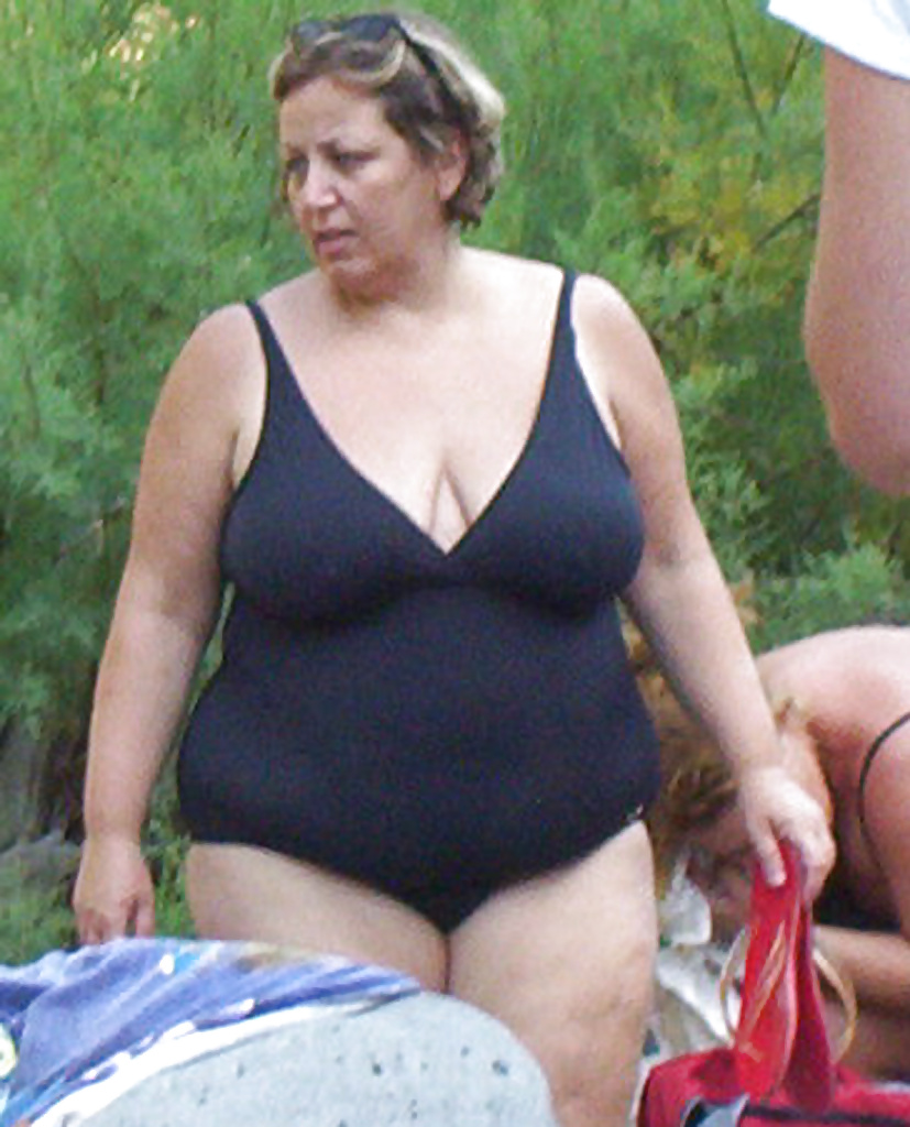 Candid BBW Mom One Piece #30378163