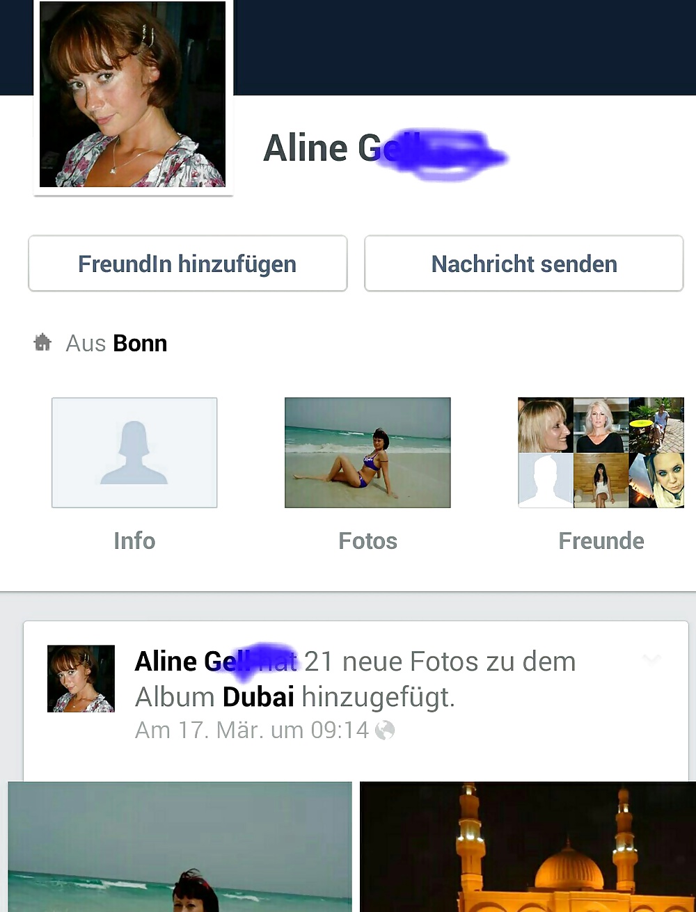 Facebook slut Aline G from Germany #26640559