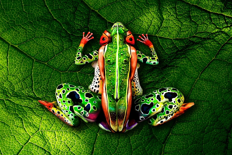 Bodypainting Kunst .... #28612973