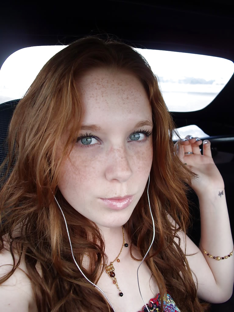 Cute Redhead Teen with curls #32396478