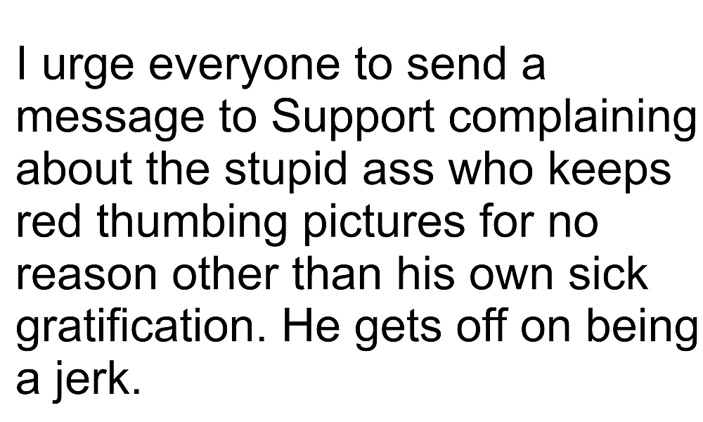 What I Think About the Red Thumb Nazi : ) #23477608