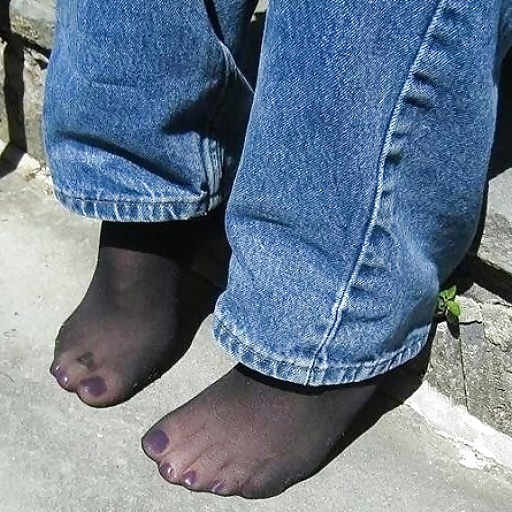 Impresionante chica nylonfeet 
 #39030317