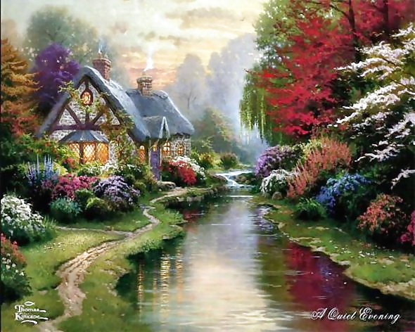 Thomas Kinkade Art, Pour Vous Richard :) #39355020