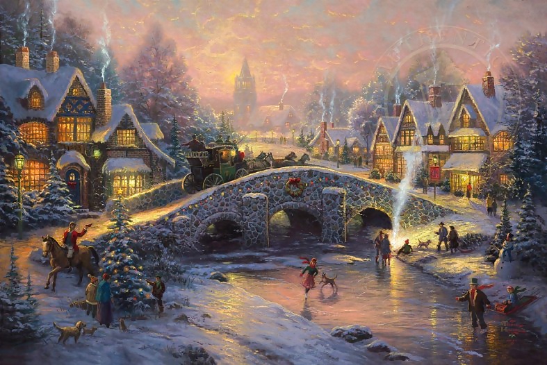 Thomas kinkade art, para ti richard :)
 #39355053