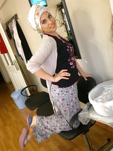 Turkish Hijab Nylon High Heels Sexy Amateur  #26284898