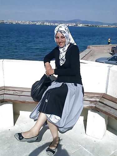 Turkish Hijab Nylon High Heels Sexy Amateur  #26284903