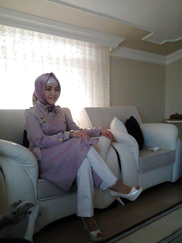 Turkish Hijab Nylon High Heels Sexy Amateur  #26284951