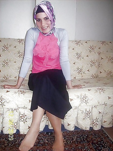 Turkish Hijab Nylon High Heels Sexy Amateur  #26284982