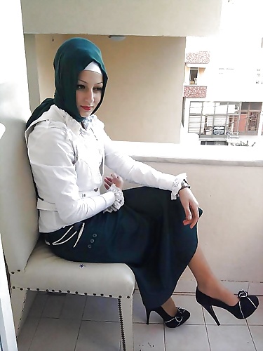 Turc Nylon Hijab Hauts Talons Amateurs Sexy #26284985